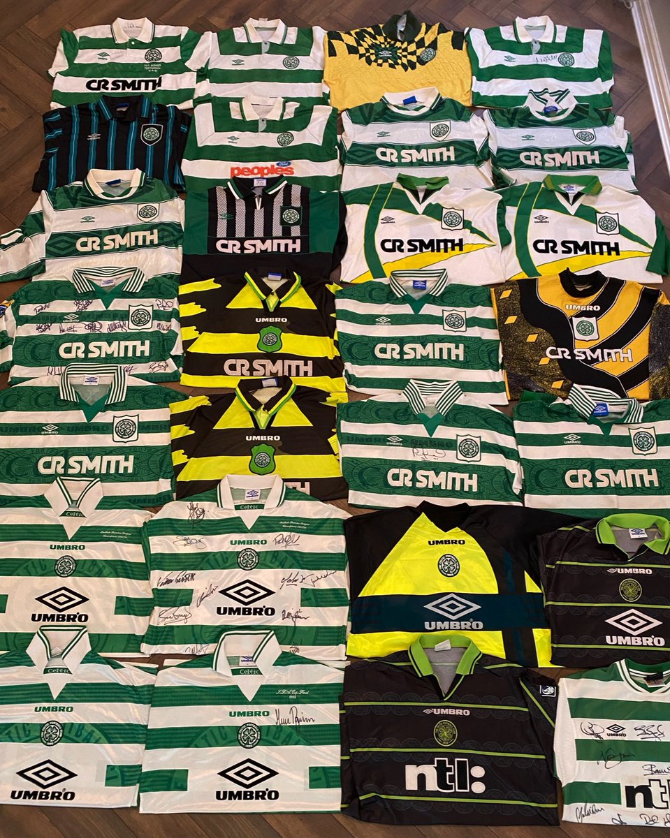 Celtic - Historical Football Kits